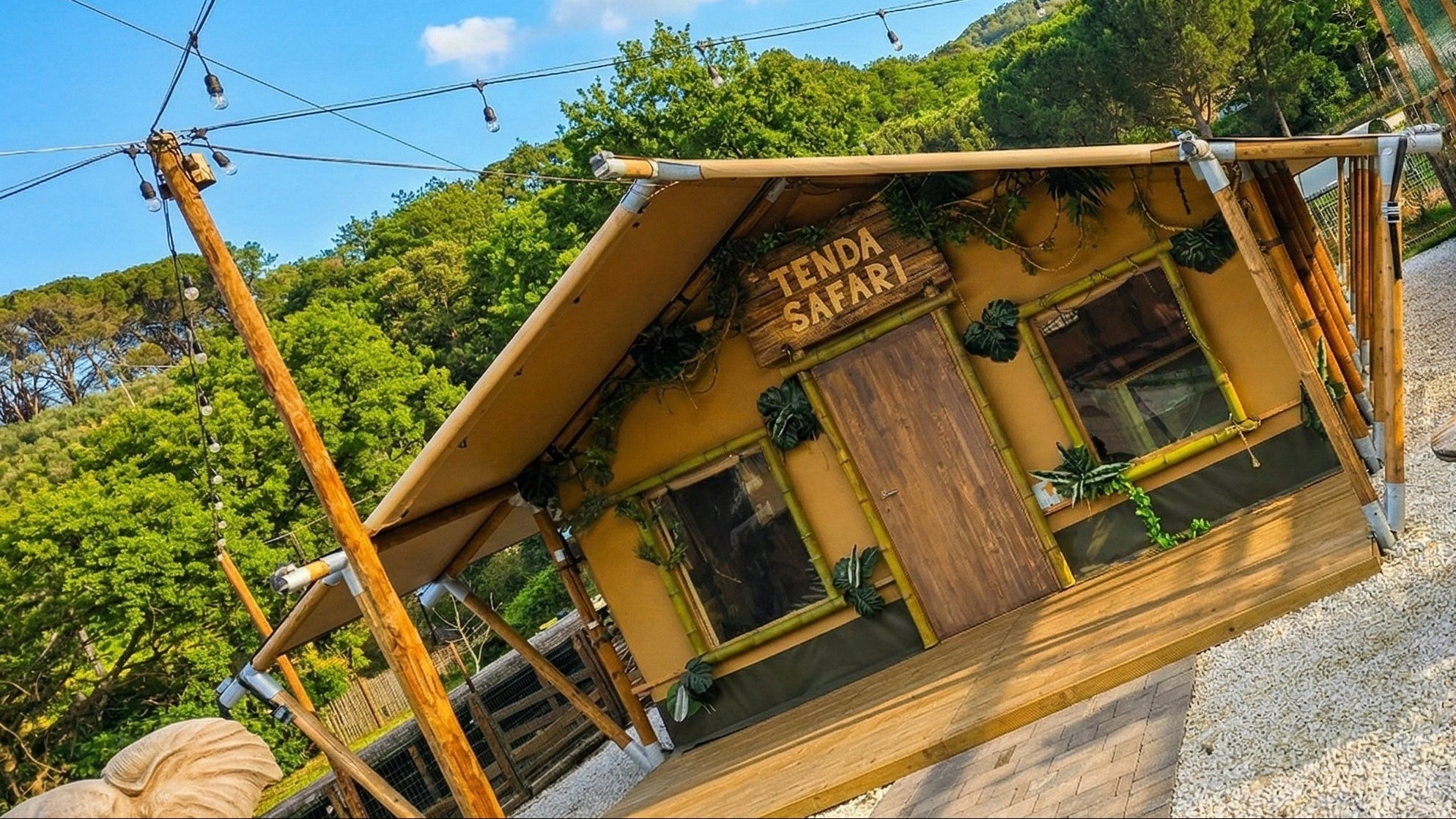 Novità 2026: La Tenda Safari per le Tue Feste Esclusive al Parco Avventura Roma
