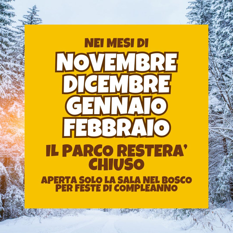 chiusura del parco