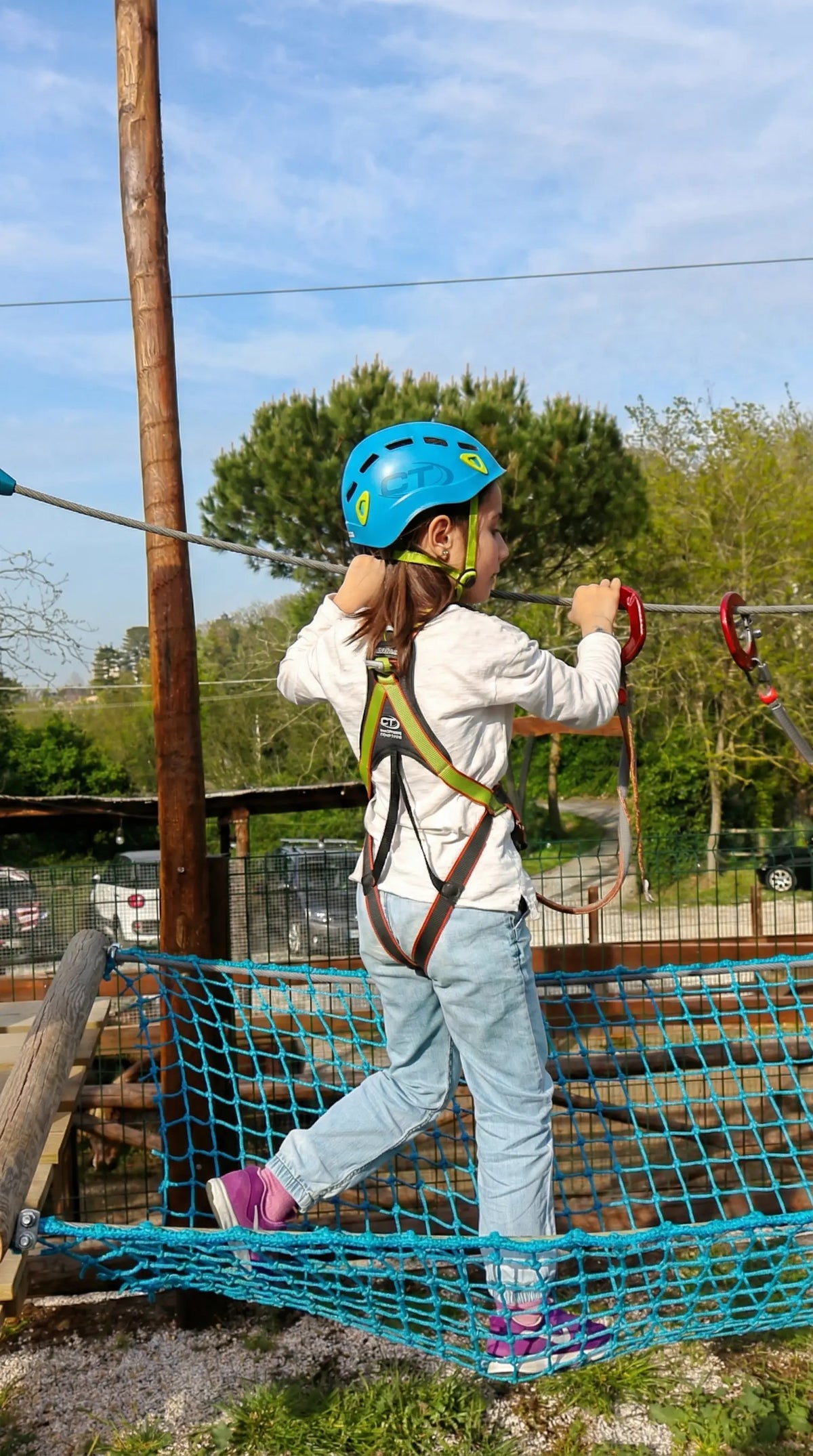 percorso junior per bambini nel parco avventura migliore a roma