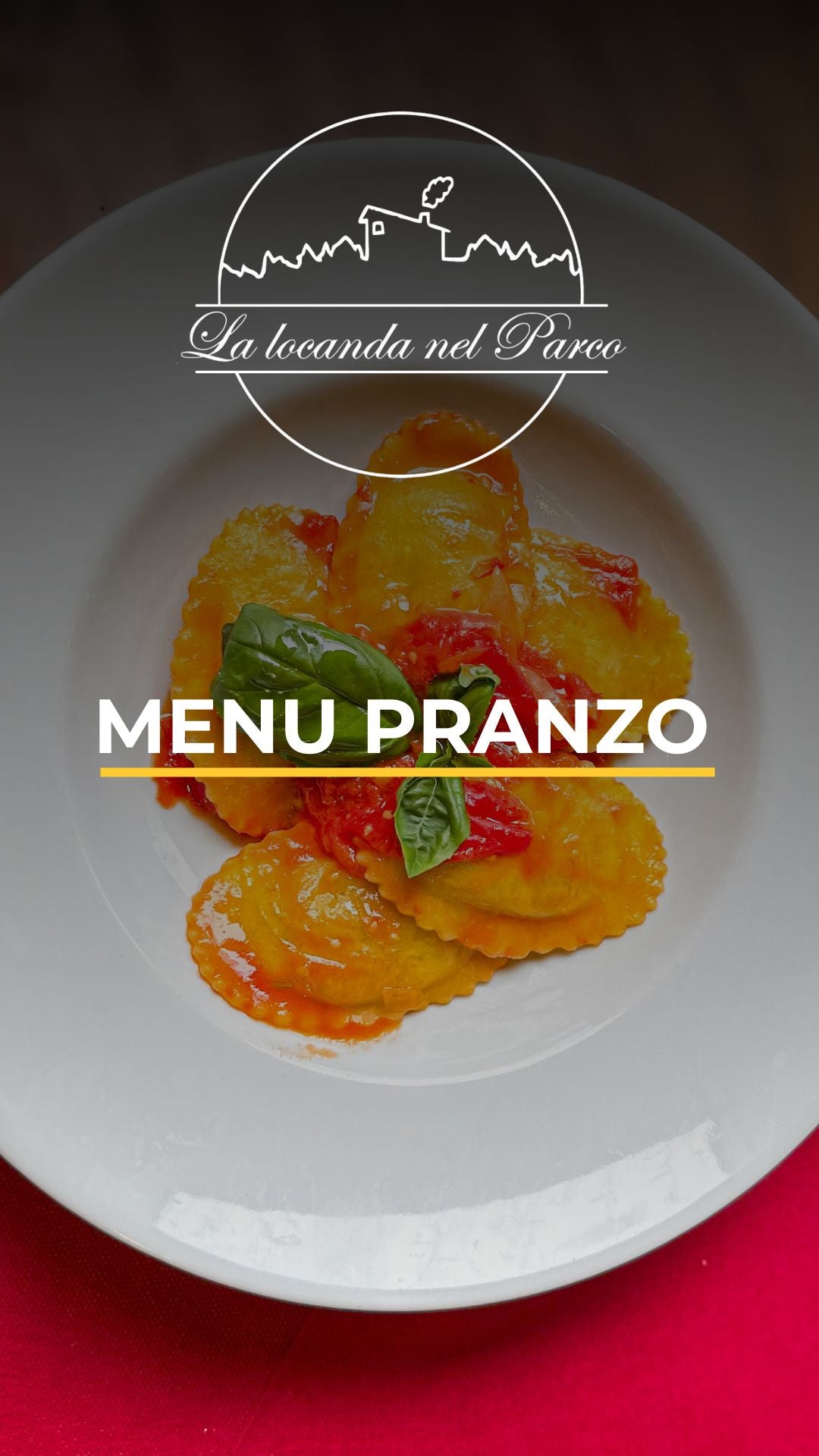 menu pranzo sabato e domenica parco catone ristorante